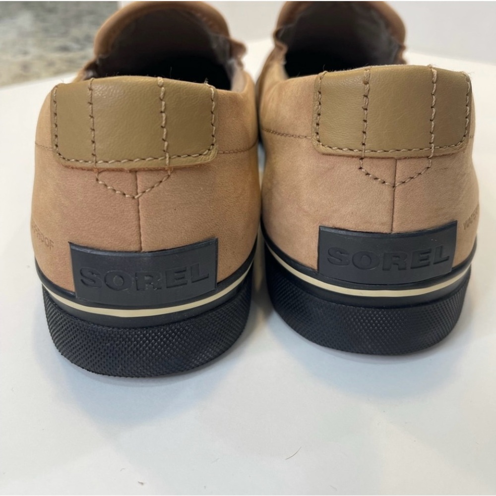 SOREL MENS CARIBOU WATERPROOF SLIP ON SNEAKER SIZE 9 - Picture 6 of 10